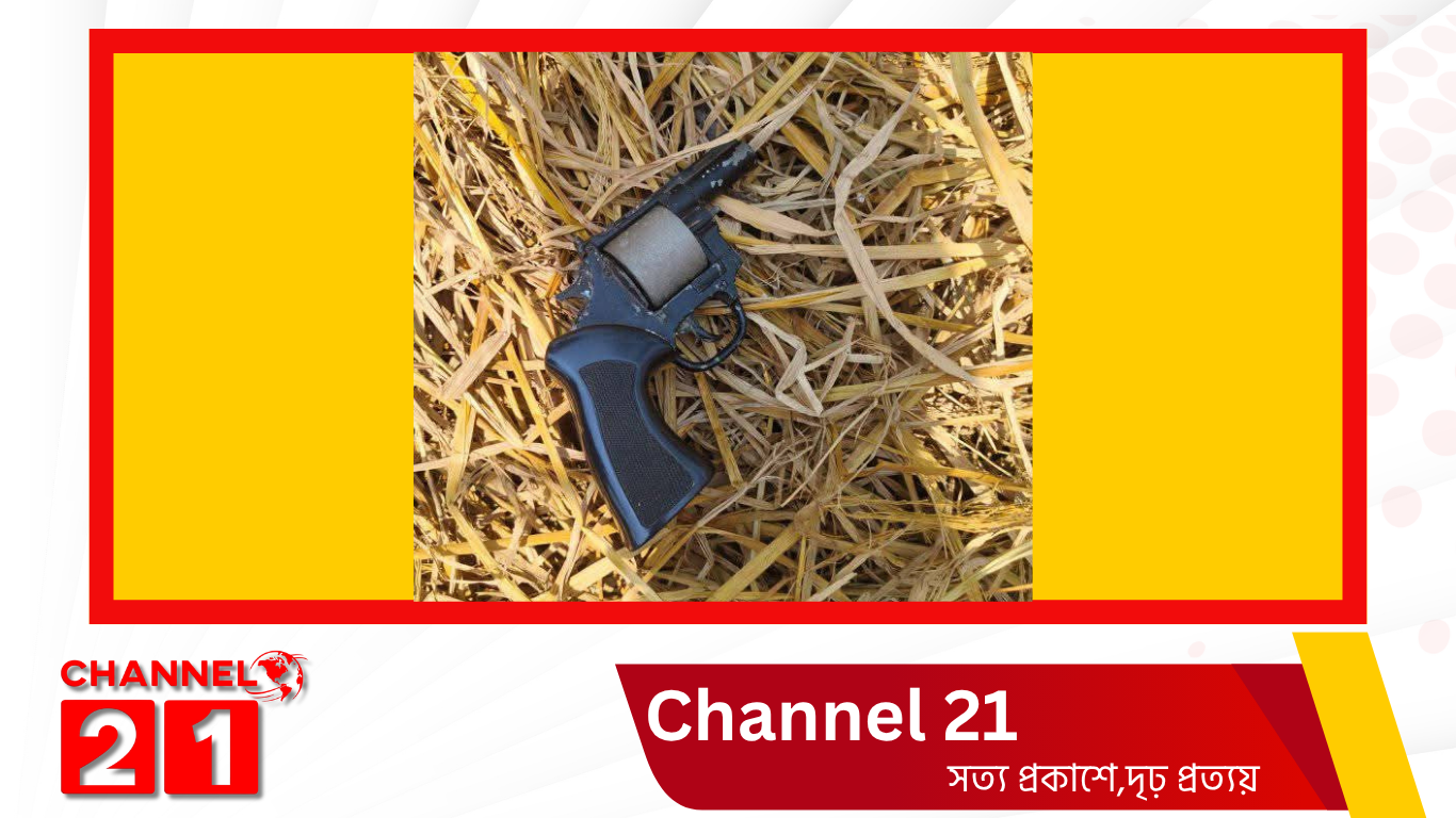 বেলকুচিতে খড়ের পালা থেকে রিভলবার উদ্ধার