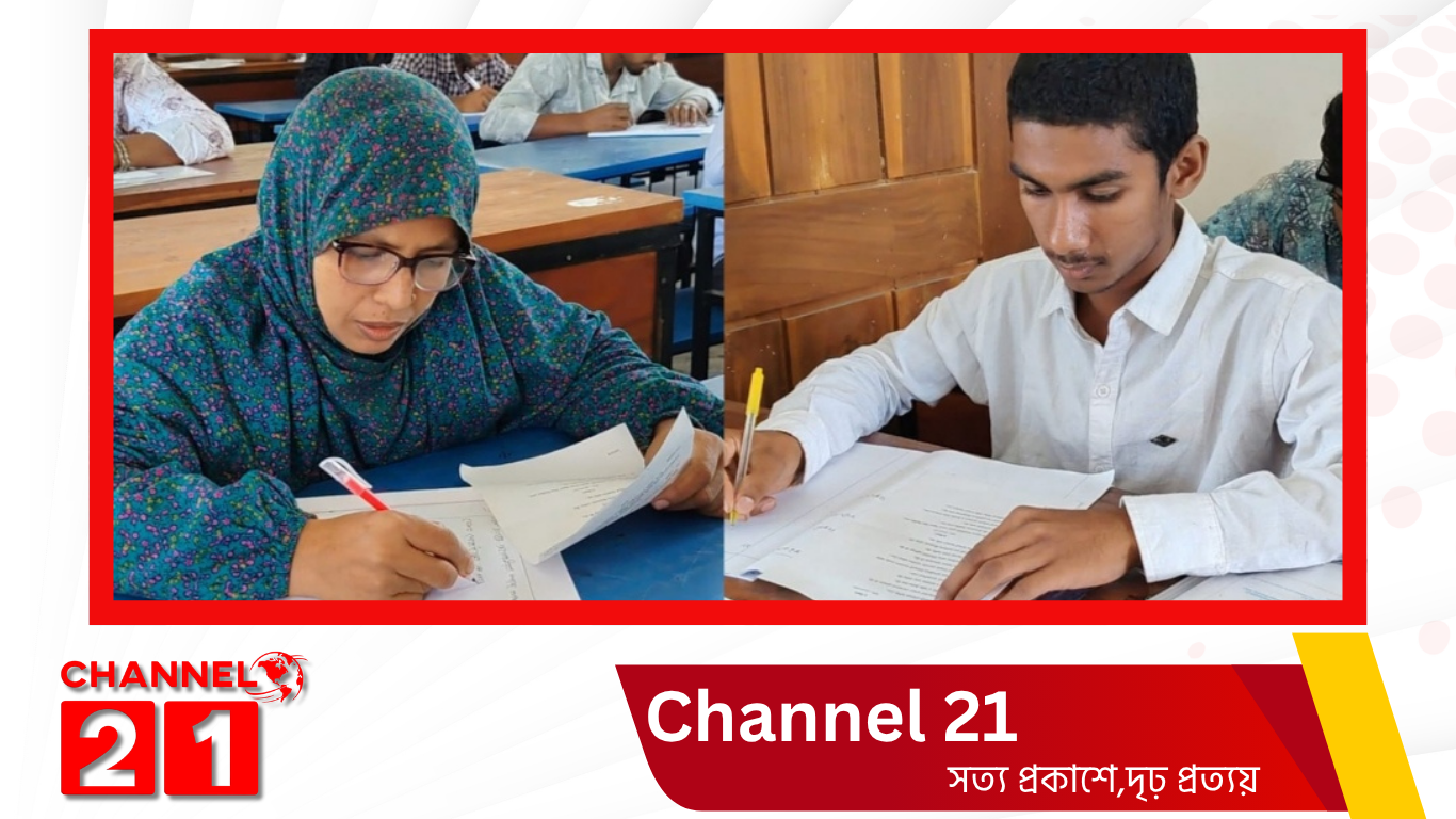 ২৯ বছর পর ছেলের সঙ্গে মায়ের এসএসসি পরীক্ষা, লালপুরে আলোচনায় ফুলঝুড়ি বেগম