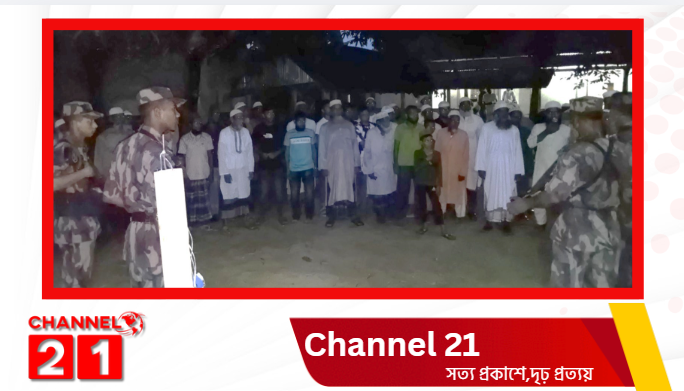 সীমান্তে পুশ-ইন ঠেকাতে বিজিবি ও গ্রামবাসীর পাহারা