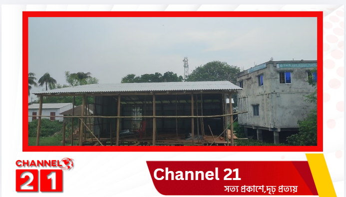 নলডাঙ্গার মাধনগরে রেলওয়ের পুকুর ভরাট করে দোকান নির্মাণের অভিযোগ; নীরব কর্তৃপক্ষ