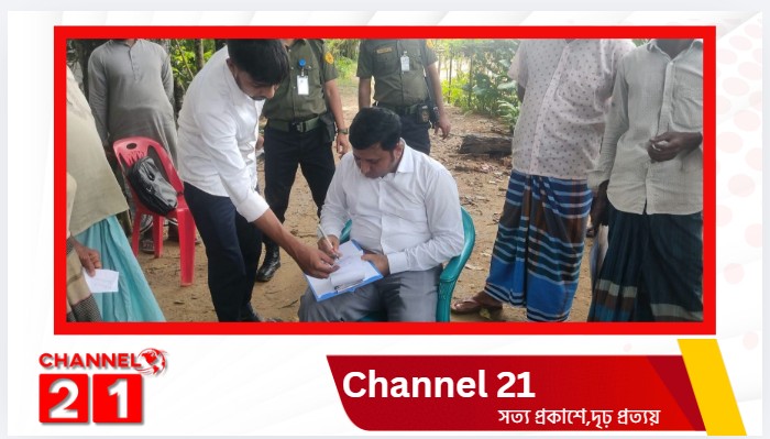 ধোবাউড়া কলসিন্দুর ঘাটে ইজারাবিহীন জায়গা থেকে বালু উত্তোলন: ৫০ হাজার টাকা জরিমানা